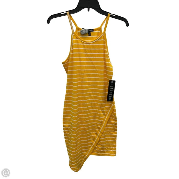 Dress Casual Short By Cme In Yellow, Size: L