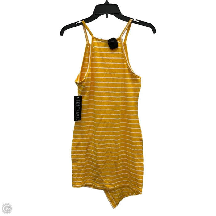 Dress Casual Short By Cme In Yellow, Size: L