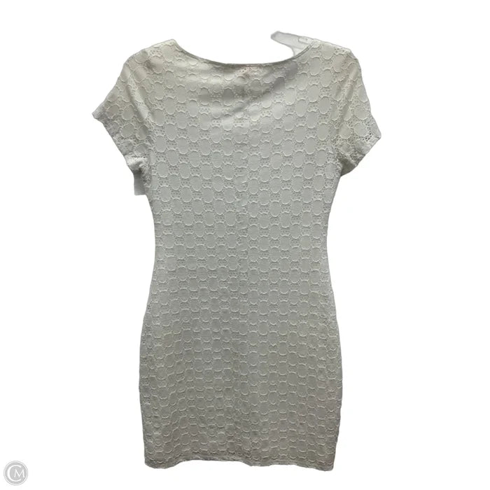 Dress Casual Short By Isaac Mizrahi In White, Size: M