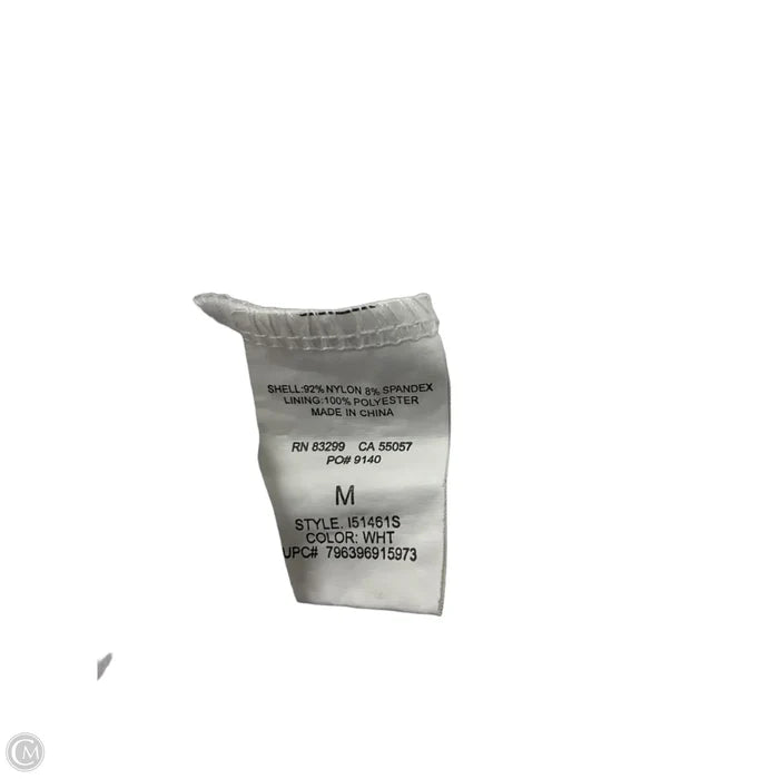 Dress Casual Short By Isaac Mizrahi In White, Size: M