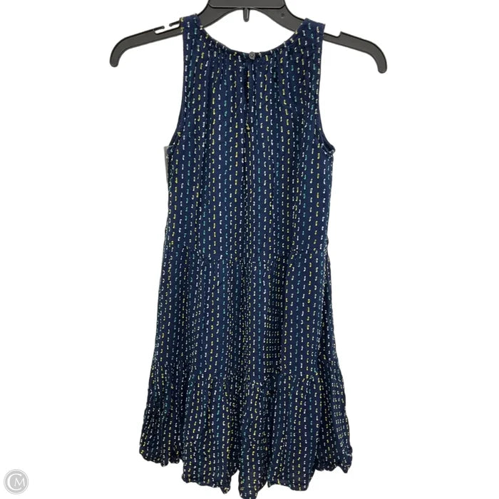 Dress Casual Short By Loft In Blue, Size: Xxs
