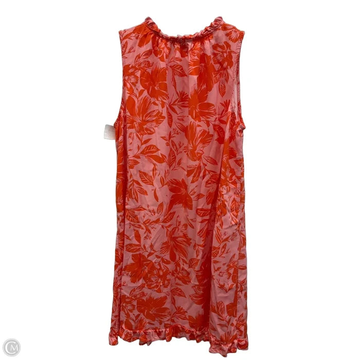 Dress Casual Short By Loft In Orange, Size: M