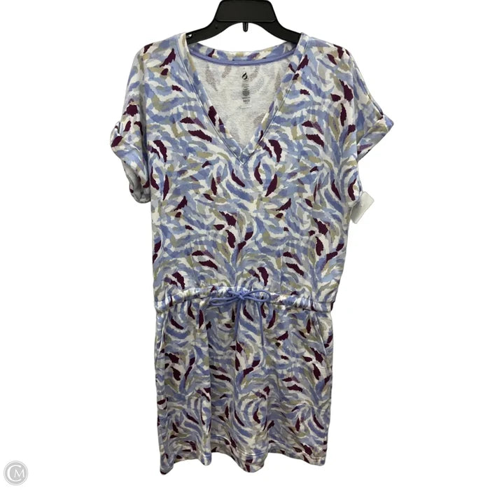 Dress Casual Short By Lou And Grey In Blue & Purple, Size: L