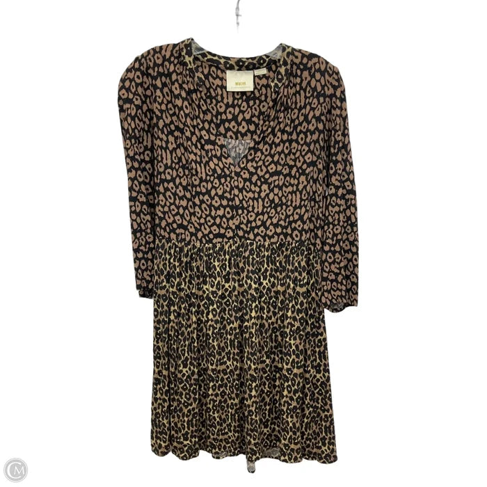 Dress Casual Short By Maeve In Animal Print, Size: S