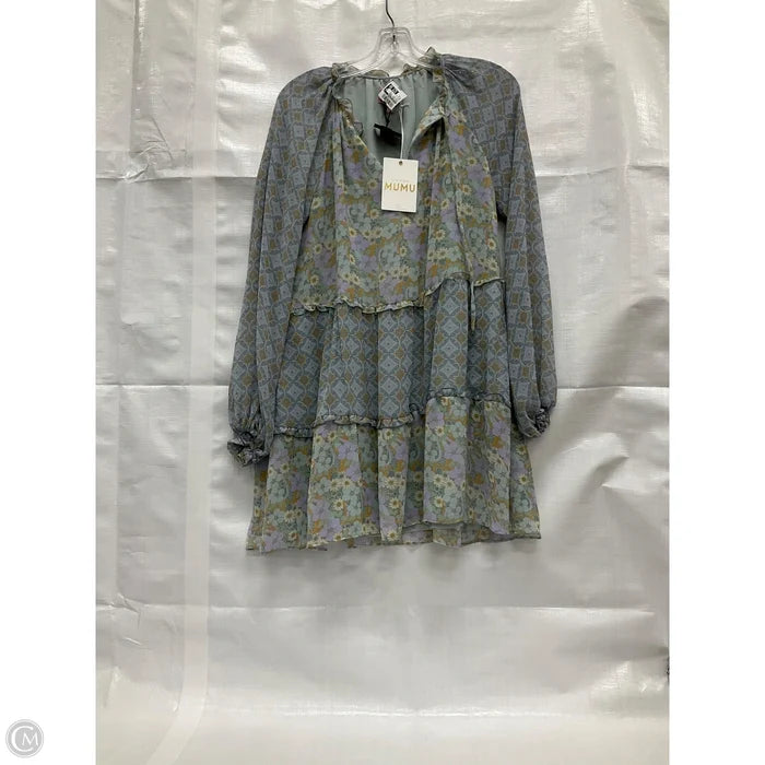 Dress Casual Short By Show Me Your Mumu In Floral Print, Size: Xs