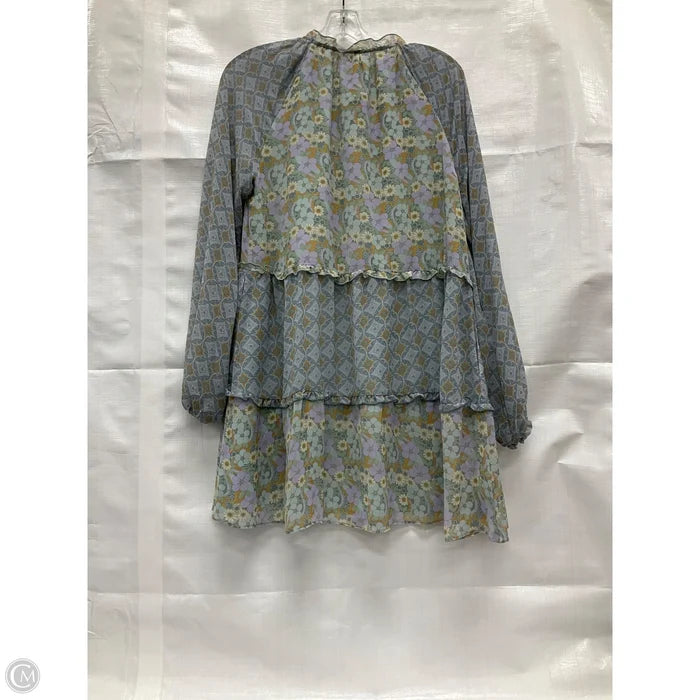 Dress Casual Short By Show Me Your Mumu In Floral Print, Size: Xs