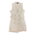 Dress Casual Short By Trixxi In Cream, Size:S