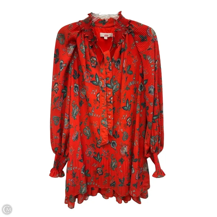 Dress Designer By Derek Lam In Floral Print, Size: M