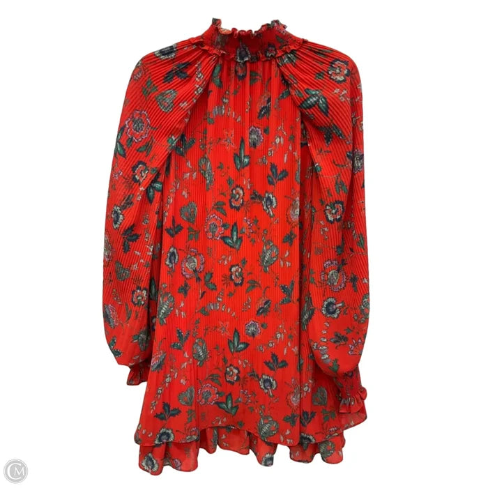 Dress Designer By Derek Lam In Floral Print, Size: M