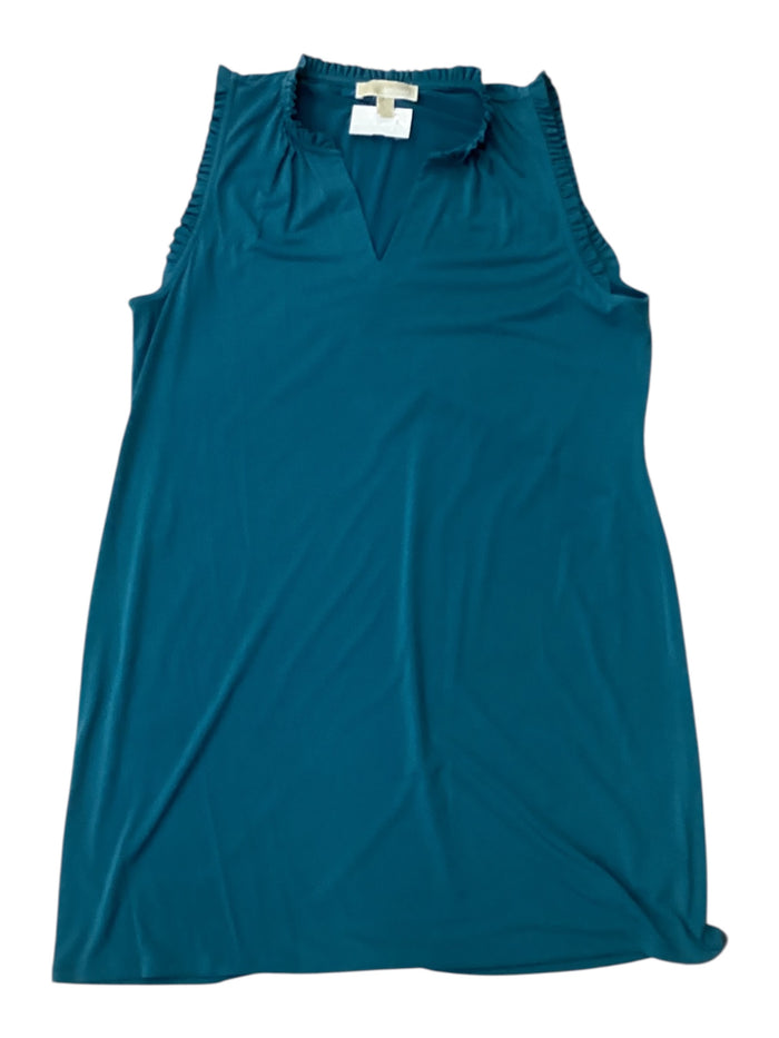 Dress Designer By Michael Kors In Blue, Size:Xl