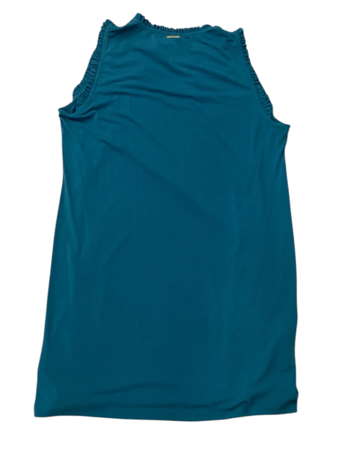 Dress Designer By Michael Kors In Blue, Size:Xl
