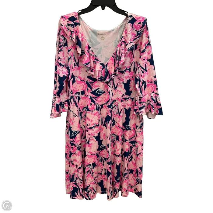 Dress Designer By Lilly Pulitzer In Pink, Size: Xl