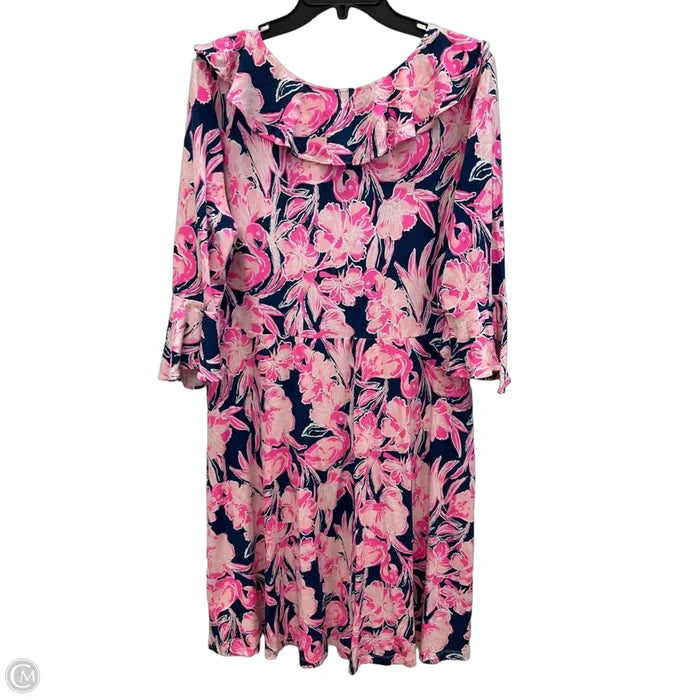Dress Designer By Lilly Pulitzer In Pink, Size: Xl