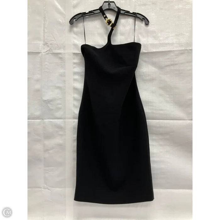 Dress Luxury Designer By Versace In Black, Size: M
