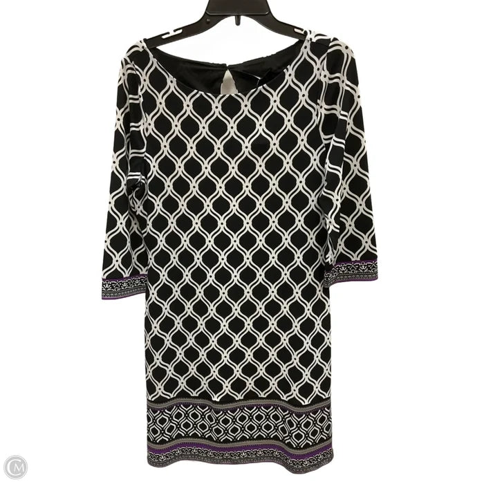 Dress Party Midi By White House Black Market In Black, Size: M