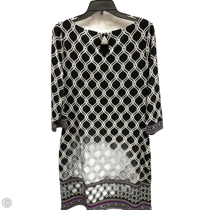 Dress Party Midi By White House Black Market In Black, Size: M