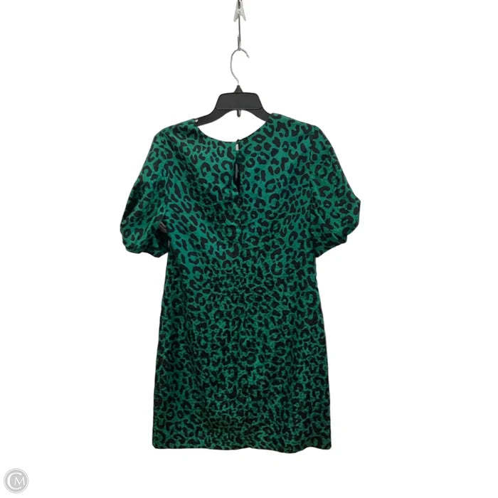 Dress Party Short By Milly In Black & Green, Size: S
