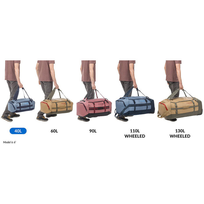Eagle Creek Cargo Hauler Duffel 40L - duffel size chart