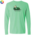 Father Mows Best - Classic Long-Sleeve T-Shirt