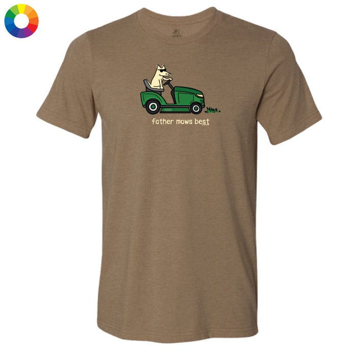 Father Mows Best - Lightweight Tee