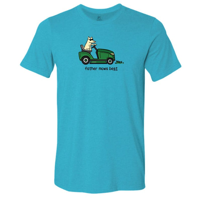 Father Mows Best - Lightweight Tee