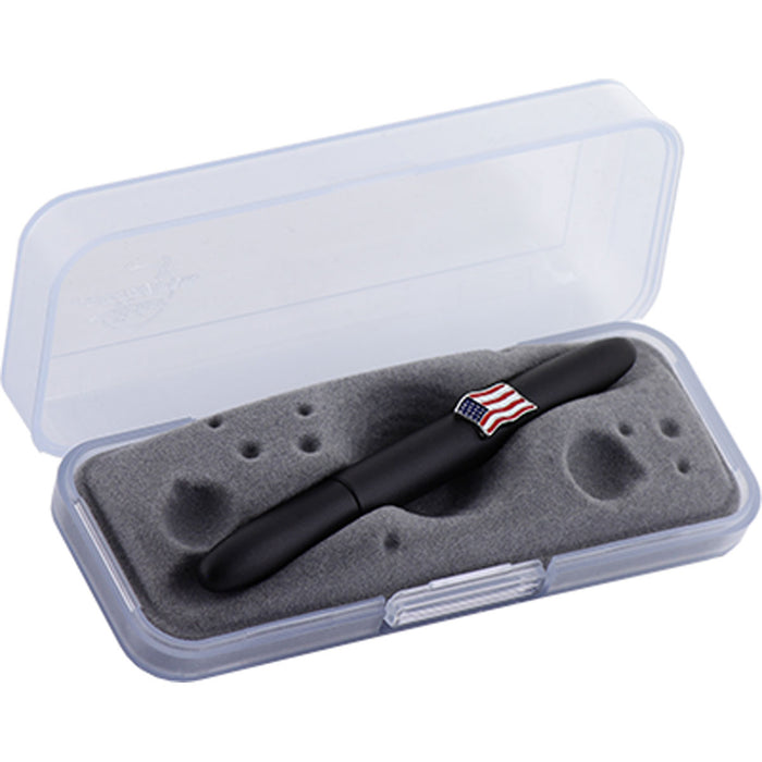 Fisher Space Pen Matte Black Bullet Space Pen American Flag - Lexington Luggage