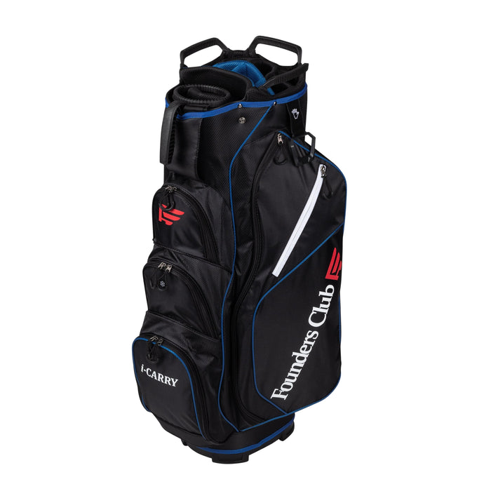 Founders Club 2 in 1 Short Game Golf Cart Bag - multiple front pockets