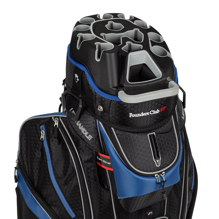 Founders Club 3rd Gen Premium Organizer 14 Way Golf Cart Bag - club protection