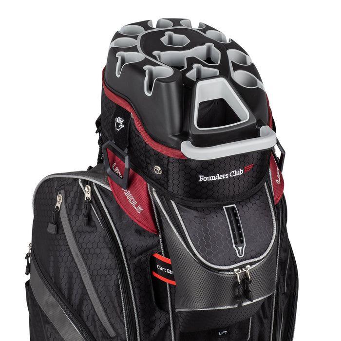 Founders Club 3rd Gen Premium Organizer 14 Way Golf Cart Bag - Club protection