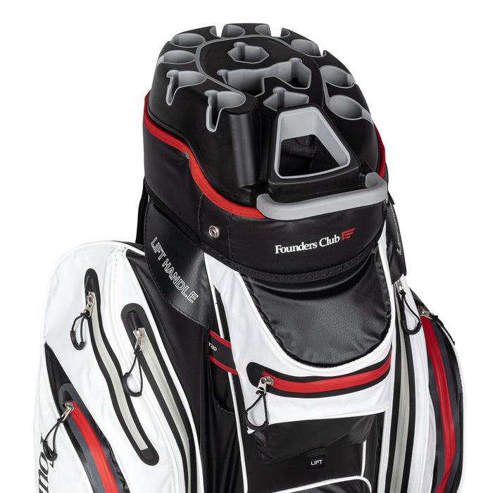 Founders Club 3rd Gen Premium Organizer 14 Way Golf Cart Bag - club protection