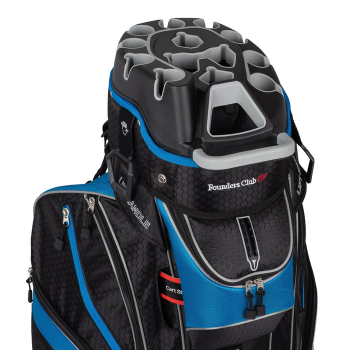 Founders Club 3rd Gen Premium Organizer 14 Way Golf Cart Bag - ultimate organization