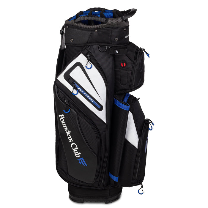 Founders Club Colorado 14 Way Full Length Divider Golf Cart Bag - side pockets