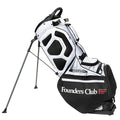 Founders Club Golf Lock 14 Stand Bag with Shaft Lock Top - white