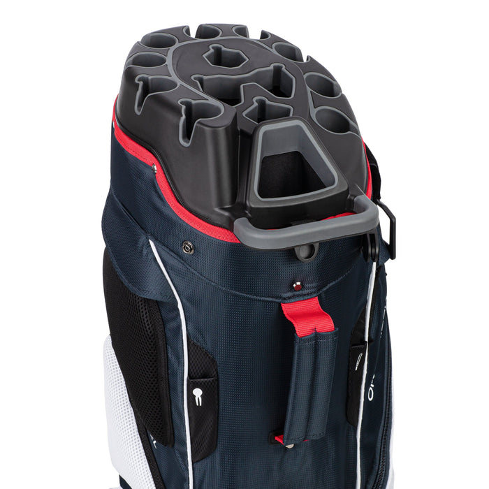 Founders Club Organizer Men's Golf Stand Bag with 14 Way Organizer Divider Top with Full Length Dividers - club organization