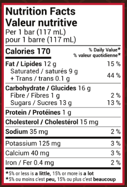 French Vanilla Ice Cream Bars (4 Bars per Box)