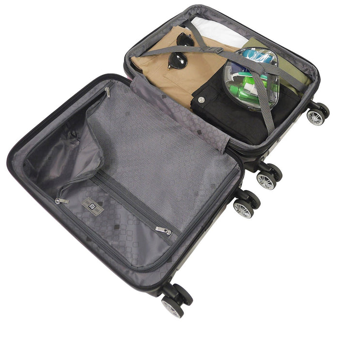 Ful Impulse Ombre 3pc Spinner Luggage Set - inside