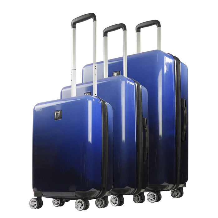 Ful Impulse Ombre Hardside Spinner Luggage 3pc set - profile view