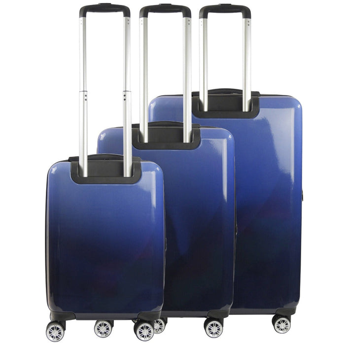 Ful Impulse Ombre Hardside Spinner Luggage 3pc set - Back