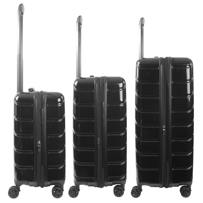 Ful Velocity Expandable Hardside 3pc Spinner Set - expansion zipper
