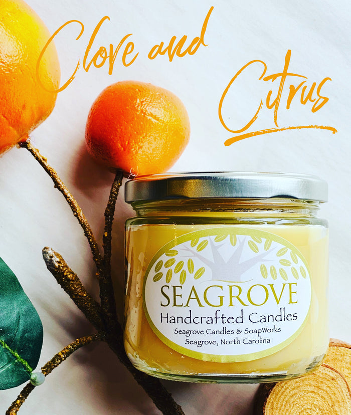 Gift set- 2 Spring Candle and 3 Shea Butter Soaps
