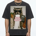 Girl Math Raccoon T-Shirt