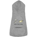 Give a Dog a Bone Dog Fleece Hoodie