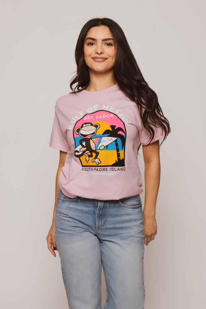 Gulf Of Mexico - Bobby Jack Unisex T-Shirt - Pink