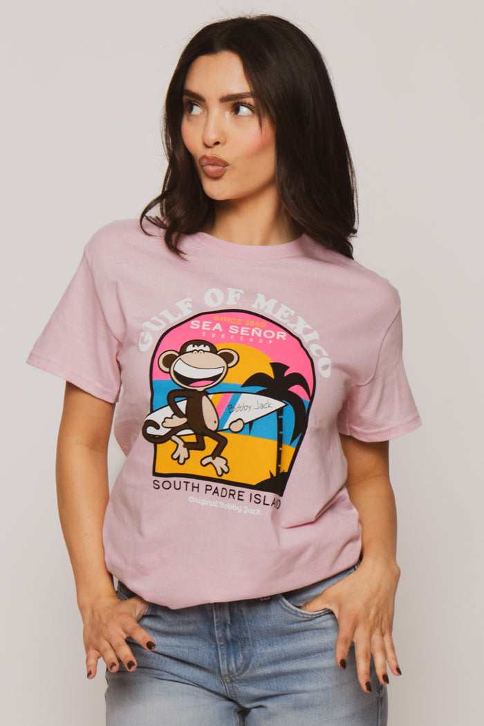 Gulf Of Mexico - Bobby Jack Unisex T-Shirt - Pink
