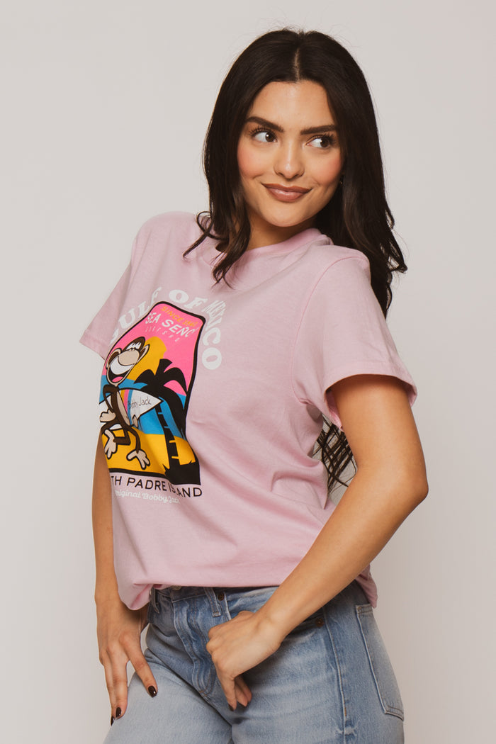 Gulf Of Mexico - Bobby Jack Unisex T-Shirt - Pink