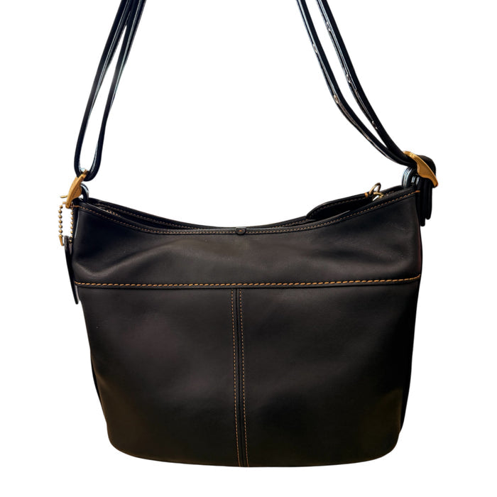 Handbag Designer By Coach In Black, Size:Medium