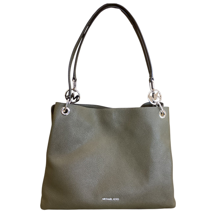 Handbag Designer By Michael Kors In Green, Size:Large