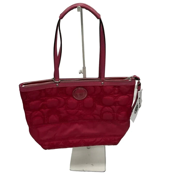 Handbag Designer By Coach, Size: Medium
