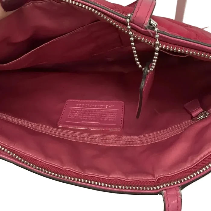 Handbag Designer By Coach, Size: Medium