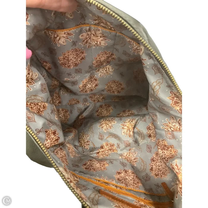 Handbag Leather By Hobo Intl, Size: Large
